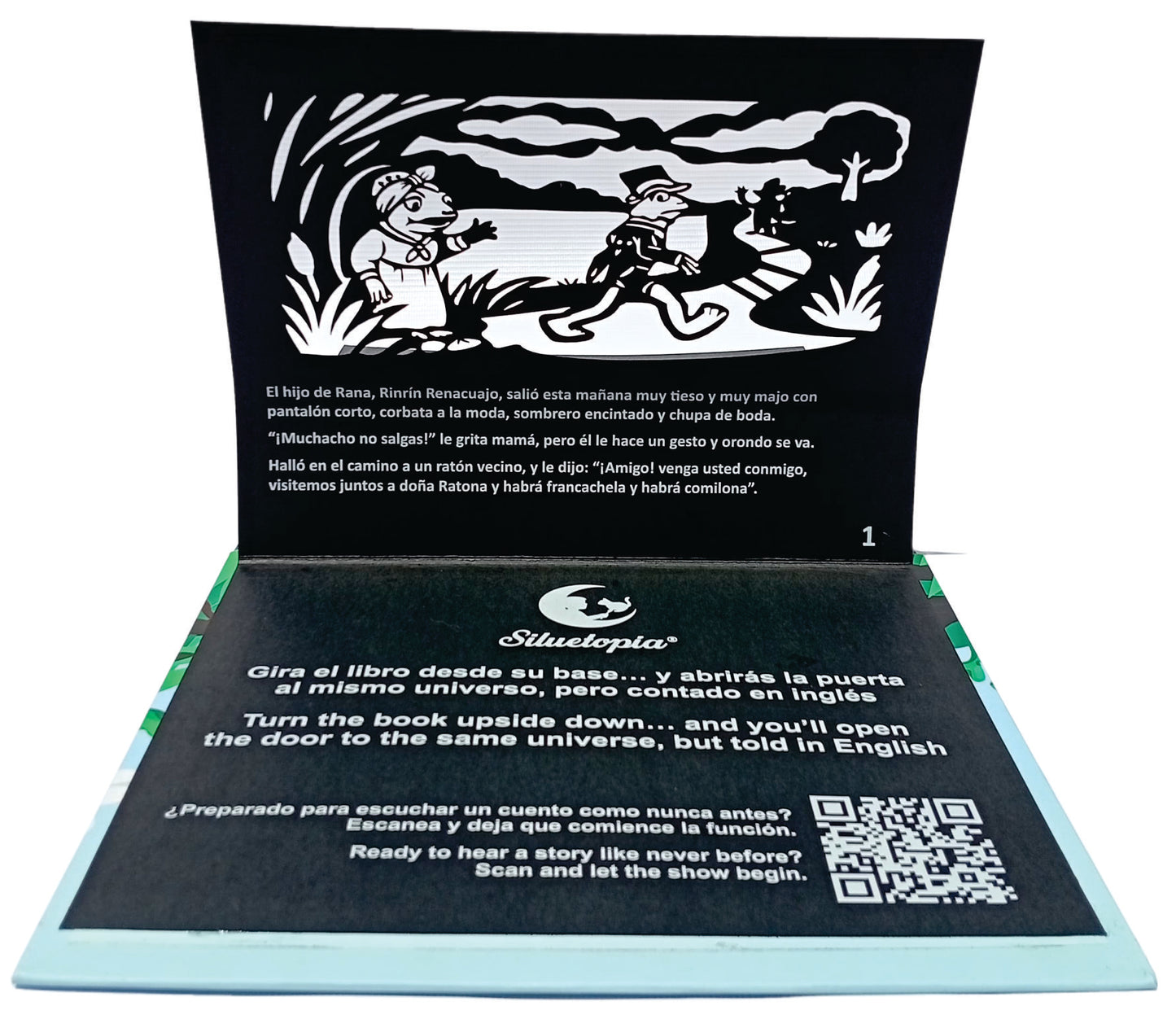 Rin Rin Renacuajo: Un Teatro de Sombras Interactivo (Bilingüe)