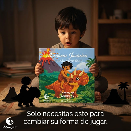 Aventura Jurásica: Un Teatro de Sombras Interactivo (Bilingüe)
