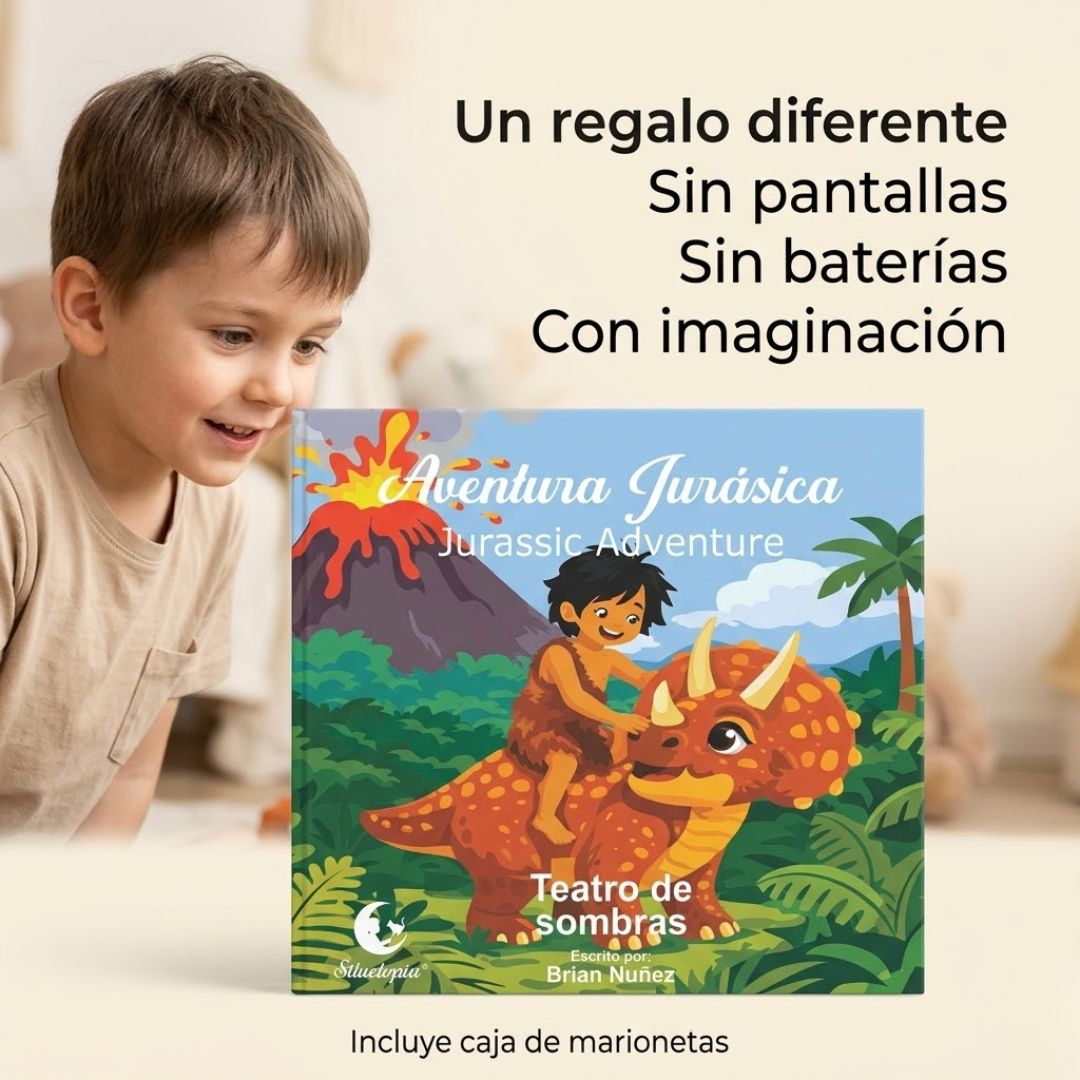 Aventura Jurásica: Un Teatro de Sombras Interactivo (Bilingüe)