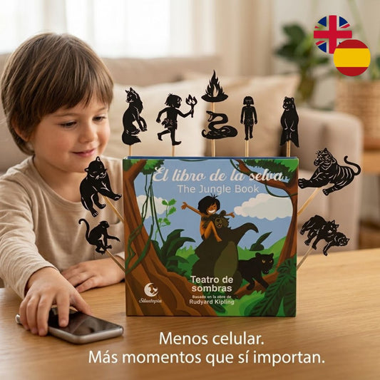 El Libro de la Selva: Un Teatro de Sombras Interactivo (Bilingüe)