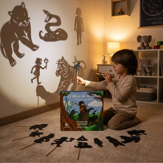El Libro de la Selva: Un Teatro de Sombras Interactivo (Bilingüe)