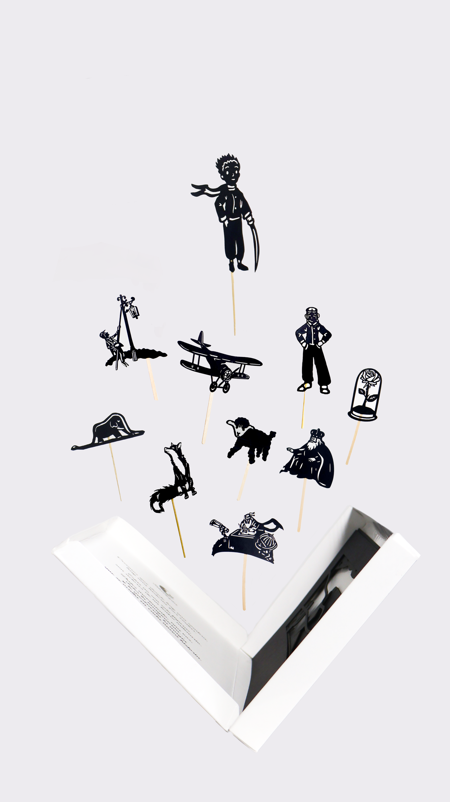 Caja de Marionetas del Principito – Crea tu Propio Teatro de Sombras