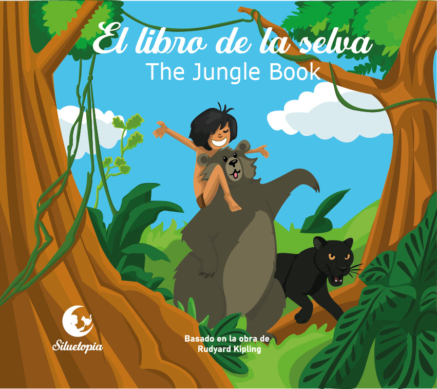 ¡PREVENTA! El Libro de la Selva + Marionetas.  Un Teatro de Sombras Interactivo (Bilingüe)